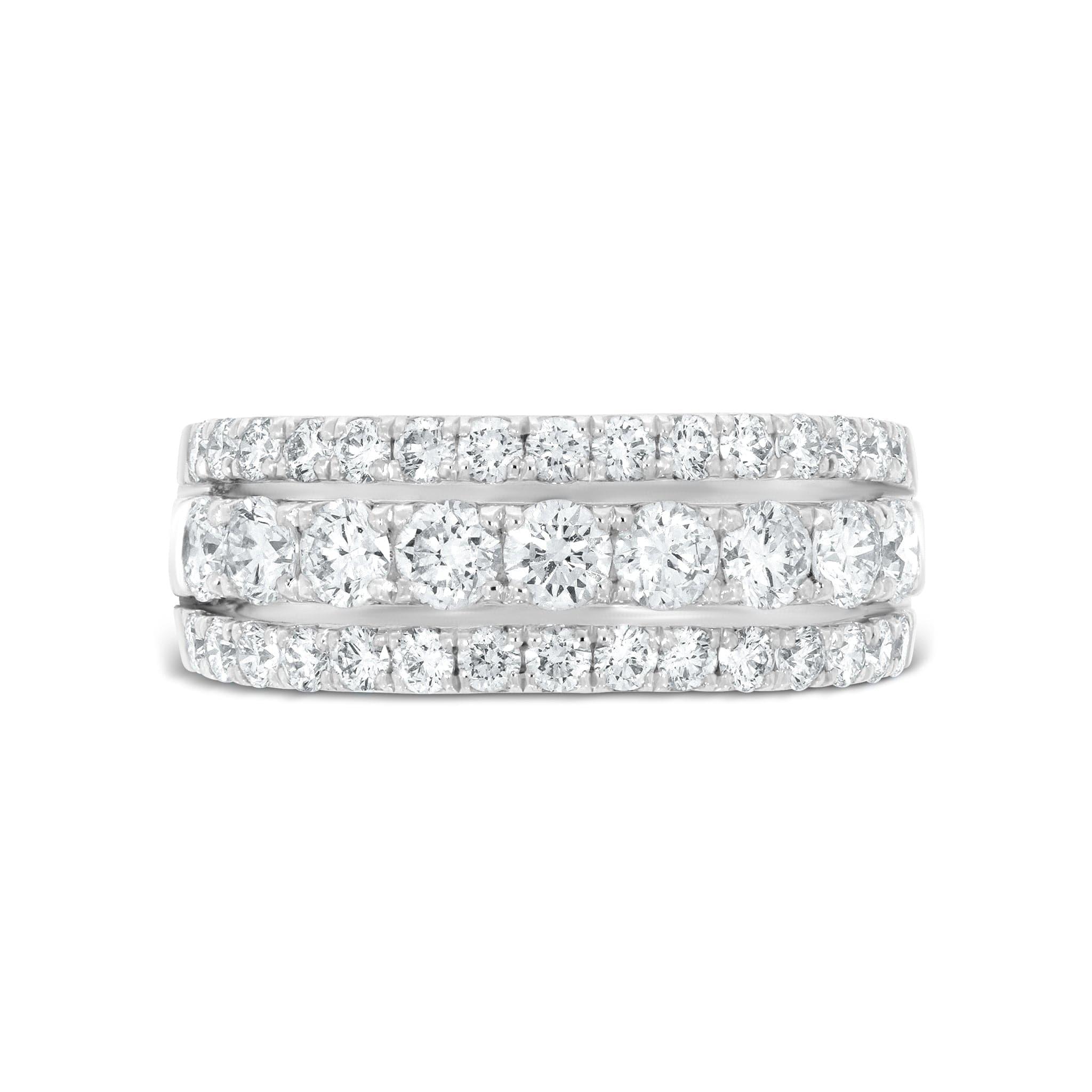 Scalloped Diamond Dress Ring - Rosendorff Diamond Jewellers